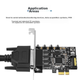 Настольная 4-портовая последовательная карта MOGE, преобразователь PCIe в RS232, карта COM-порта с питанием 5 В/12 В для конкретного банка, MC2340 - изображение 5