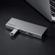 Док-станция расширения ThinkPad Lenovo Type-C, адаптер USB-C на HDMI, USB-концентратор, порт RJ45 Gigabit Ethernet, совместима с ноутбуками Huawei и Xiaomi, конвертер-док-станция расширения LC08 - зображення 6