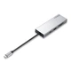 Док-станция расширения ThinkPad Lenovo Type-C, адаптер USB-C на HDMI, USB-концентратор, порт RJ45 Gigabit Ethernet, совместима с ноутбуками Huawei и Xiaomi, конвертер-док-станция расширения LC08 - зображення 3
