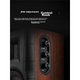 Активная мультимедийная колонка HiVi D100 Bluetooth, 2.0 канала, для ноутбука и настольного компьютера, цвет под дерево. - зображення 9