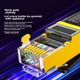 Патч-корд SAMZHE WX8200 Cat 8 медь экранированный 10 Гбит/с 20 м Черный - изображение 9