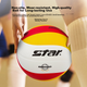 Волейбольный мяч Star Volleyball № 5 для профессиональных соревнований, тренировок и вступительных экзаменов в среднюю школу VB355C-34 - изображение 2