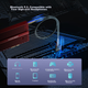 Беспроводной сетевой адаптер COMFAST AX210PLUS WiFi6, двухдиапазонный гигабитный PCI-E, встроенная беспроводная сетевая карта 5374M + Bluetooth 5.3, двухвальный беспроводной Wi-Fi приемник. - изображение 4