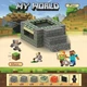 Магнітний конструктор Minecraft Телепортер Ендера 64 деталі тематичний набір кубиків - зображення 2