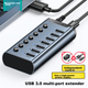 USB-концентратор SAMZHE USB 3.0, высокоскоростная док-станция расширения, концентратор для жесткого диска ноутбука, клавиатуры и мыши, 7-портовый удлинительный кабель для концентратора, 1 метр HB307 - изображение 1
