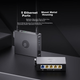 Beiruipugongying Pugongying R300A, промисловий 4G маршрутизатор, зовнішній бездротовий WiFi, маршрутизатор із SIM-картами, віддалена мережа, проникнення в інтрамережу, 4G загальномережеве CPE, відеомоніторинг, дві SIM-карти, 5 мережевих портів - изображение 3