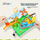Тканевая книжка Jollybaby развивающая, для детей 0-12 месяцев, моющаяся - изображение 3