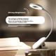 Акумуляторна лампа для читання PHILIPS із затискачем для студентського гуртожитку, захист очей, холодно-біле світло - зображення 4
