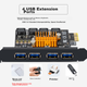 Плата расширения EB-LINK PCIE, 4 порта USB 3.0, Realtek - изображение 2