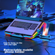 Охлаждающая подставка для игрового ноутбука Lenovo Ecosystem Brand Yinengzhe с регулируемой скоростью вращения вентилятора и ЖК-экраном Xiaoxin Rescuer для моделей Y9000P/R9000P. - изображение 5