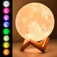 Светильник Moonlight 3D ночник на аккумуляторе RGB подсветка пульт (18338) - изображение 3