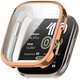 Комплект для годинника Amazfit Bip 6 рожеве золото (чохол + металевий ремінець 22 мм) - зображення 3