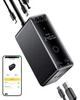 Настільний зарядний пристрій швидкого заряджання Baseus 240W Digital GaN Intelligent Desktop Fast Charger 3C+U+DC EU - зображення 2