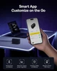 Настільний зарядний пристрій швидкого заряджання Baseus 240W Digital GaN Intelligent Desktop Fast Charger 3C+U+DC EU - зображення 6