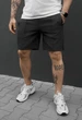 Трикотажные Шорты Мужские Staff Темно-серые Черные Спортивные Staff Sb Dark Gray & Black XXL (391346) - изображение 1