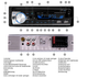 Автомагнитола 1 DIN N1901 с Bluetooth, FM радио, MP3 плеер, USB 2 порта, пульт управления на руль, hands-free комплект для авто - изображение 7