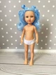 Кукла Каталина 16 Catalina Dolls с голубыми волосами, 32 см (без одежды) - изображение 1