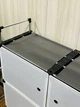Шкаф для обуви MPXG06S 6 уровней 81x29x110 см металл пластик с прозрачными дверцами - изображение 4