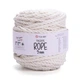 Шнур кручений rope macrame 9 mm 55м 1000г натуральний №752 - изображение 1