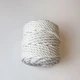 Шнур кручений rope macrame 9 mm 55м 1000г натуральний №752 - изображение 4