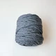 Шнур кручений rope macrame 9 mm 55м 1000г темно-сірий №758 - изображение 2