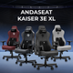 Fotel gamingowy Anda Seat Kaiser 3E XL Light Blue Fabric (AD23YC-XL-09-E-CF-E01) - obraz 10