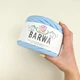 Пряжа стрічкова Barwa трикотажна плоска для в'язання макраме світло-блакитний небесний №66 - зображення 1