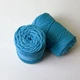 Шнур плетений YarnArt macrame cord 3 мм для макраме яскраво-блакитний №763 - изображение 2