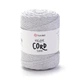 Шнур плетений YarnArt macrame cord 5 мм с сердечником для макраме світло-сірий №756 - изображение 1
