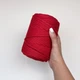 Шнур плетений YarnArt macrame cord 5 мм с сердечником для макраме червоний №773 - изображение 5