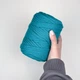 Шнур плетений YarnArt macrame cord 5 мм с сердечником для макраме темно-бірюзовий (№783) - изображение 4