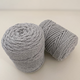 Шнур кручений для макраме YarnArt macrame rope 5мм світло-сірий 500г (№756) - изображение 2
