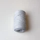 Шнур плетений YarnArt macrame cotton 2мм світло-сірий (№756) - изображение 5