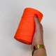 Шнур плетений YarnArt macrame cotton 2мм помаранчевий (№800) - изображение 4
