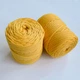 Шнур плетений YarnArt macrame cord 5 мм с сердечником для макраме жовтий (№764) - изображение 2