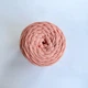 Шнур плетений YarnArt macrame cord 5 мм с сердечником для макраме персик (№767) - изображение 3