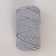 Шнур плетений YarnArt macrame cord світло-сірий 3 мм для макраме (№756) - изображение 5