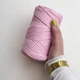 Шнур плетений YarnArt macrame cord рожевий 3 мм для макраме (№762) - изображение 4