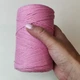 Шнур плетений YarnArt macrame cotton 2мм рожево-ліловий (№779) - изображение 6