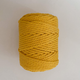 Шнур кручений для макраме YarnArt macrame rope 5мм жовтий 500г (№764) - изображение 5
