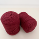 Шнур кручений для макраме YarnArt macrame rope 5мм бордо 500г (№781) - изображение 2
