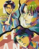 Алмазная мозаика/вышивка Аниме. Атака на титанов 40*50 см Оригами - изображение 1