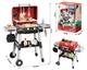 Interaktywny grill barbecue Woopie XL – Kuchnia ogrodowa LED 31 el. (55181) (5906280655181) - obraz 3