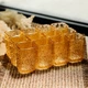 Стаканы Matrix Glass набор 12 шт по 195 мл 60×90 мм коричневые с рельефным узором для воды сока лимонада чая Yiwu - изображение 1