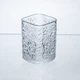 Стаканы Matrix Glass набор 6 шт по 195 мл 60×90 мм с рельефным узором для воды сока лимонада коктейлей Yiwu - изображение 3