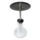 Кальян Storm Mini Cristal Glass Clear 41см на уплотнителе из нержавеющей стали с кристалической колбой - изображение 2