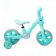 Дитячий велосипед-трансформер 4в1 Best Trike JM-0819-2, колеса EVA, металева рама, педалі, блакитний - зображення 2