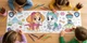 Паперовий плакат - розмальовка "Щенячий патруль. Скай та Еверест. Skye & Everest. Paw Patrol" 30х90см - зображення 2