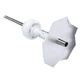 Кальян Embery Mini MONO 3.1 Silver-Snow компактный из нержавеющей стали 38см на уплотнителе - изображение 2