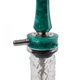 Кальян Sky Hookah Pulsar Green на уплотнителе зеленый походной из нержавеющей стали 34см с диффузором - изображение 3